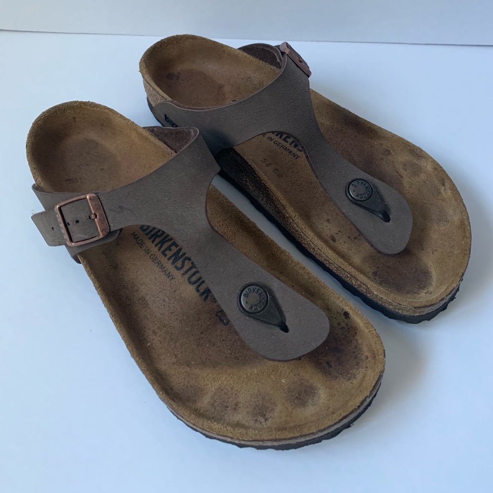 Birkenstock Gizeh Sandals Size 37 US 7 Brown